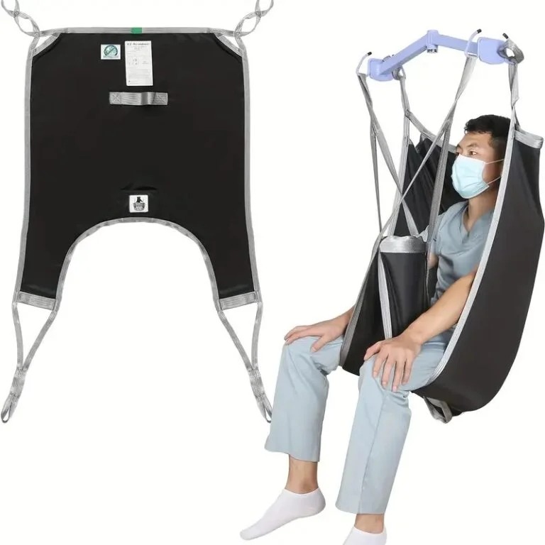 Divided Leg Patient Lift Sling with Lower Back Support