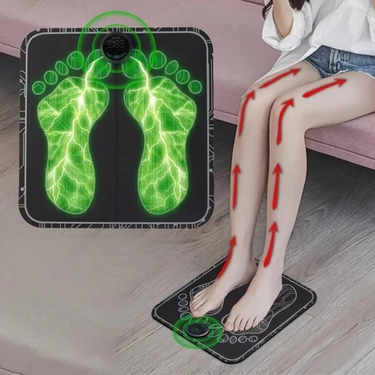 EMS Foot Massage Pad with TENS Therapy
